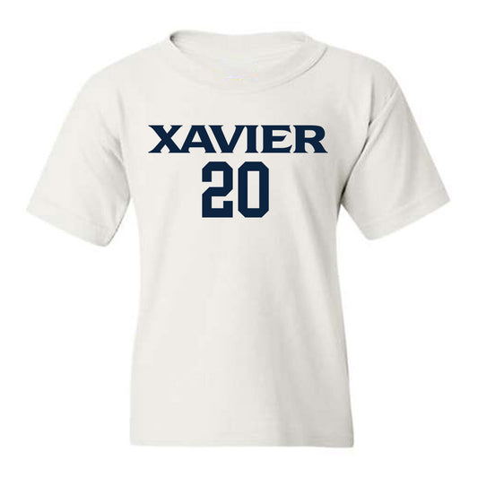 Xavier - NCAA Men's Basketball : Dayvion Mcknight - Youth T-Shirt Classic Shersey