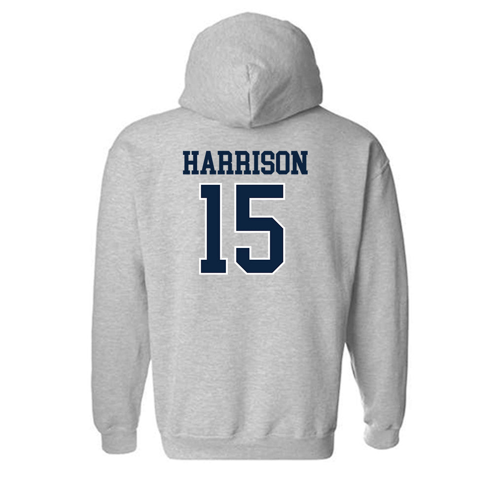 Xavier - NCAA Women's Lacrosse : Jessica "JessLax" Harrison Hooded Sweatshirt