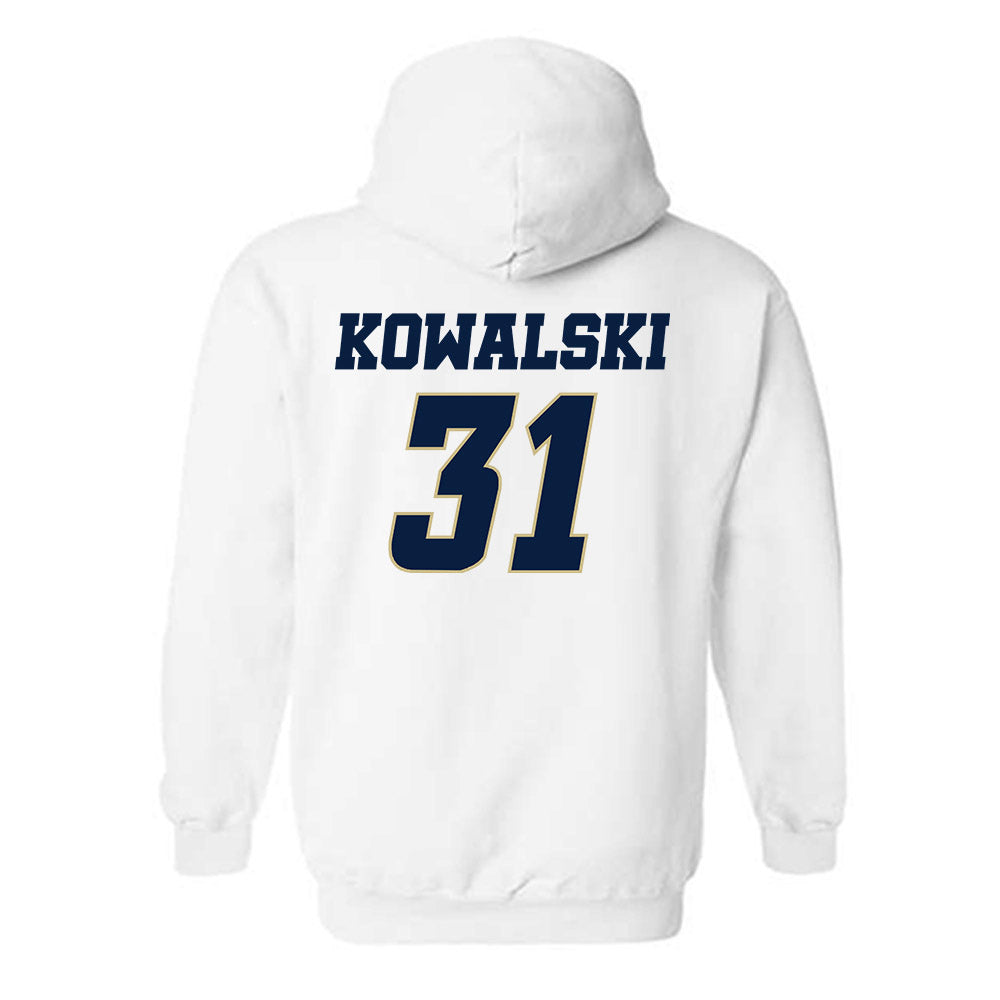 Oral Roberts - NCAA Baseball : Evan Kowalski - Hooded Sweatshirt Classic Shersey