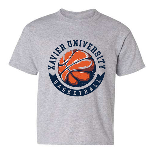 Xavier - NCAA Men's Basketball : Dayvion Mcknight - Youth T-Shirt Sports Shersey