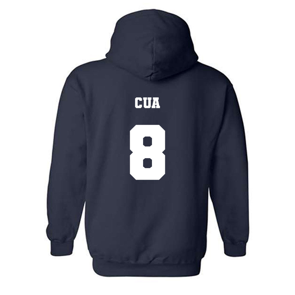 Xavier - NCAA Women's Lacrosse : Gianna Cua Shersey Hooded Sweatshirt