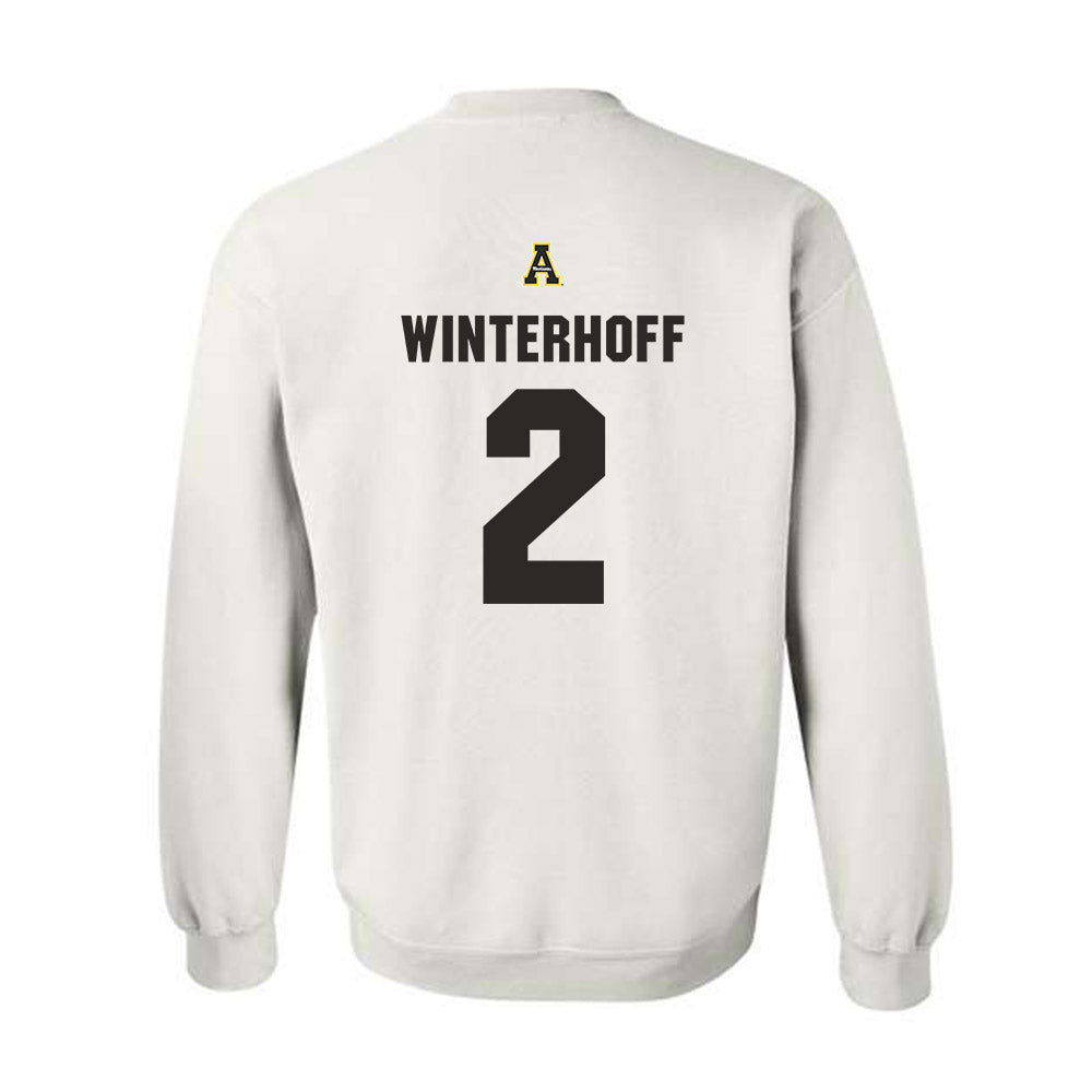 App State - NCAA Women's Volleyball : Maya Winterhoff - Crewneck Sweatshirt Sports Shersey