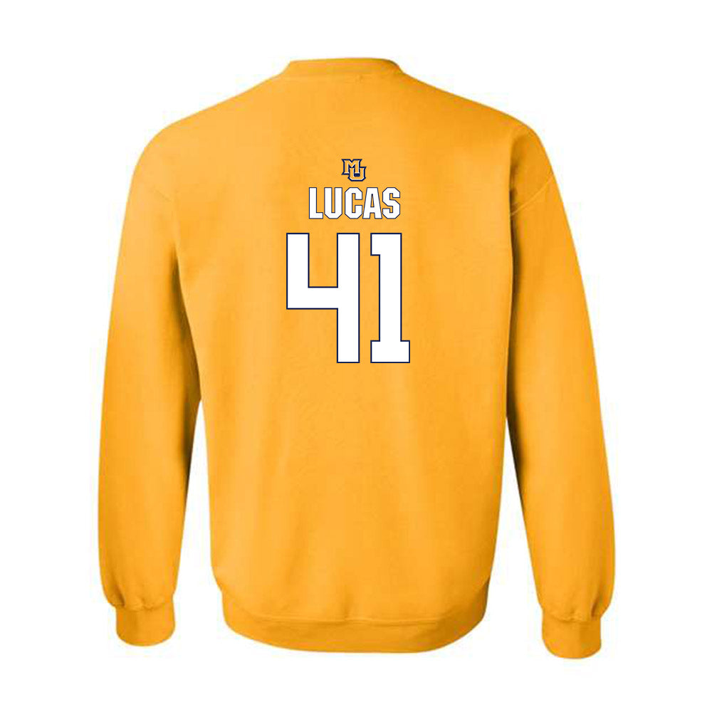 Marquette - NCAA Men's Basketball : Jonah Lucas - Crewneck Sweatshirt Classic Shersey