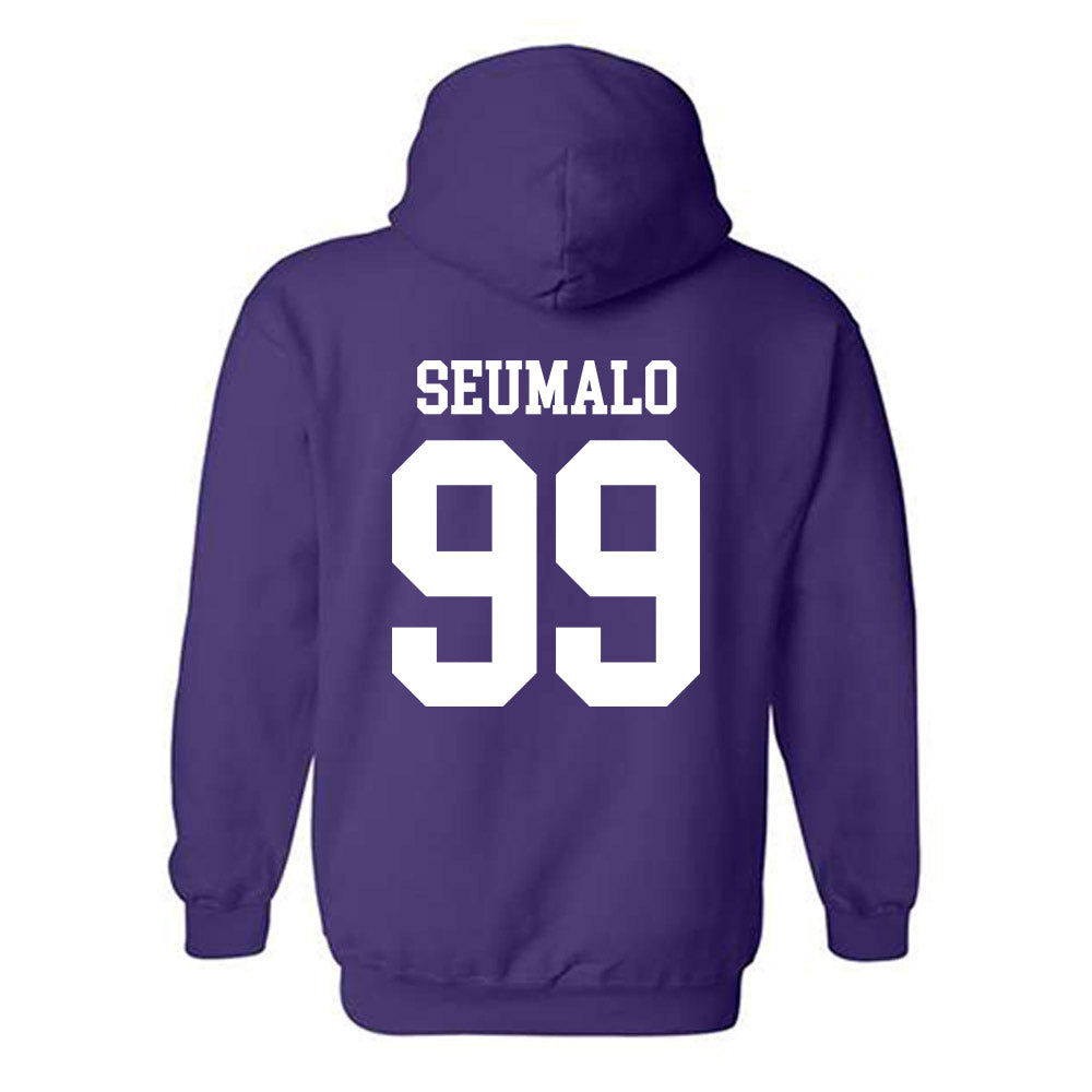Kansas State - NCAA Football : Uso Seumalo - Hooded Sweatshirt