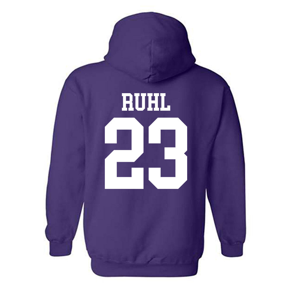 Kansas State - NCAA Baseball : Ty Ruhl - Hooded Sweatshirt Classic Shersey