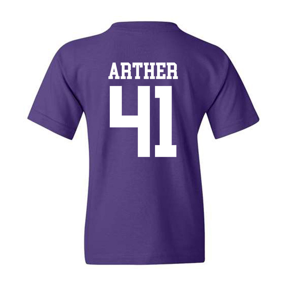 Kansas State - NCAA Baseball : Adam Arther - Youth T-Shirt Classic Shersey
