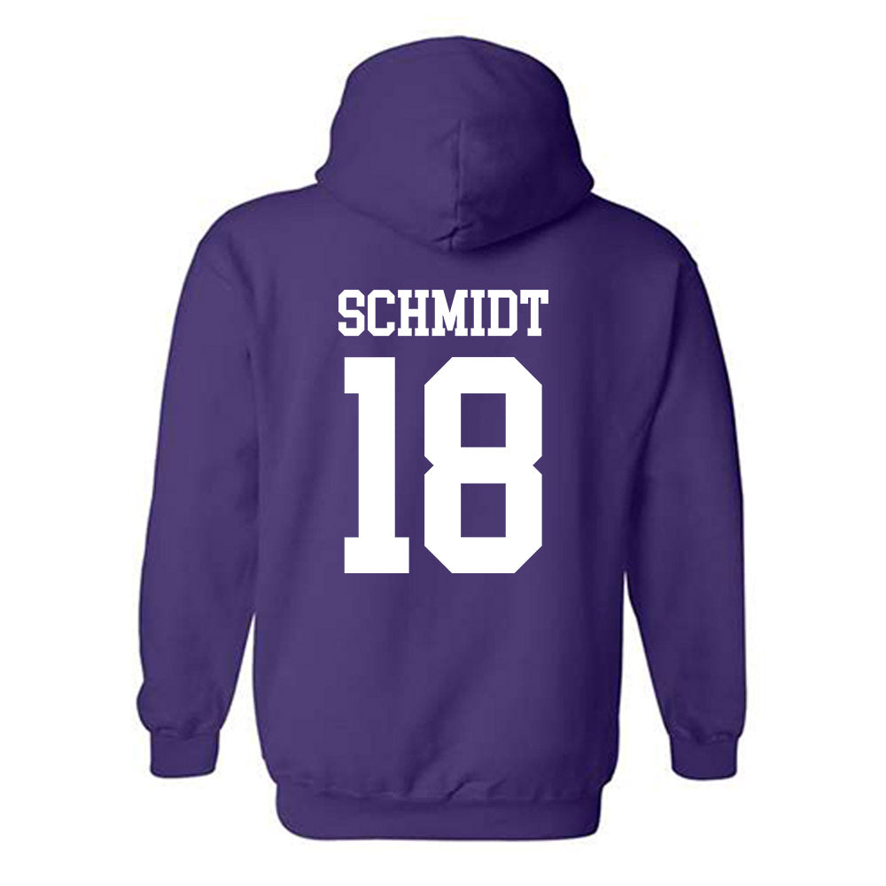 Kansas State - NCAA Women's Volleyball : Brenna Schmidt Hooded Sweatshirt