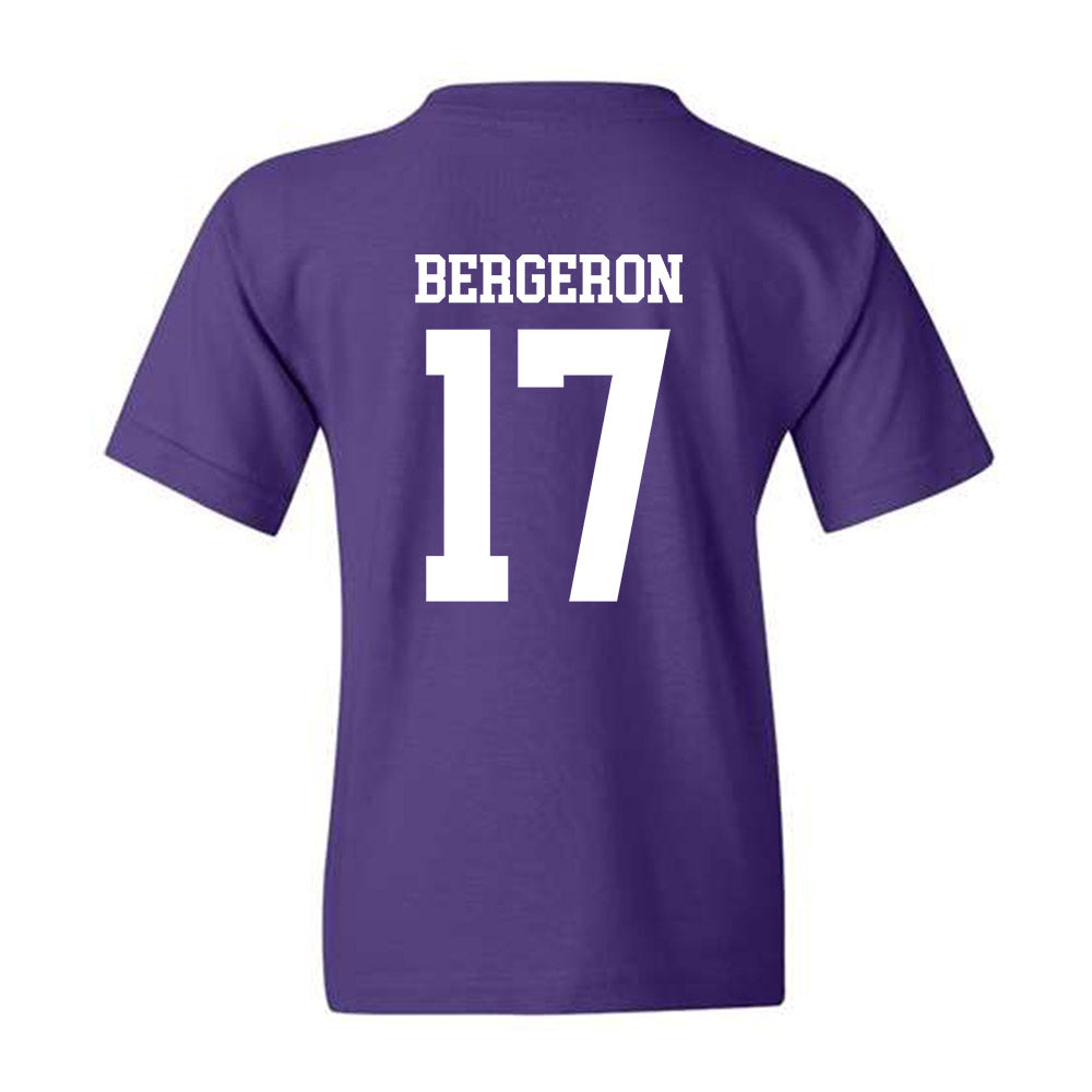 Kansas State - NCAA Football : Mikey Bergeron - Youth T-Shirt