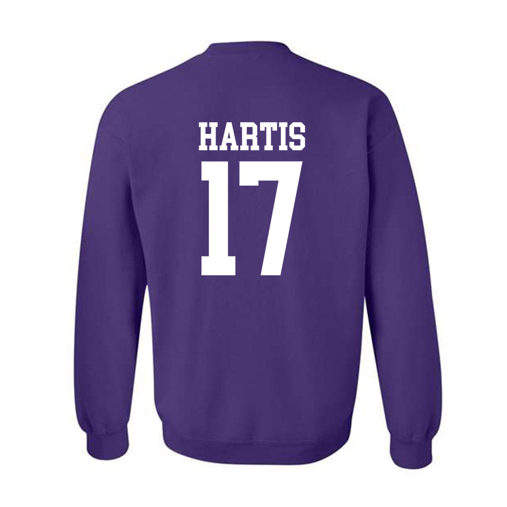 Kansas State - NCAA Baseball : Shay Hartis - Crewneck Sweatshirt Classic Shersey