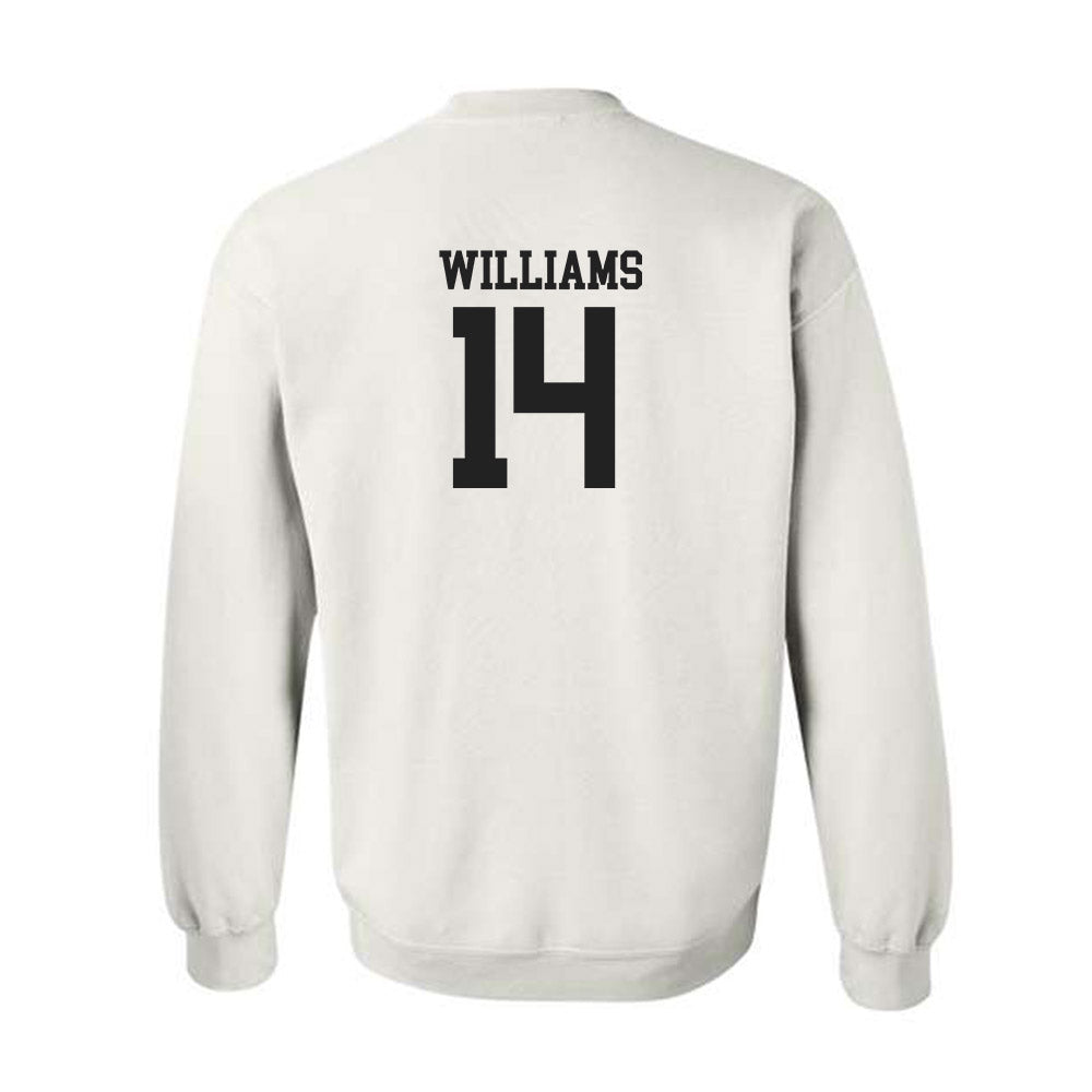 Wake Forest - NCAA Baseball : Javar Williams - Crewneck Sweatshirt Classic Shersey