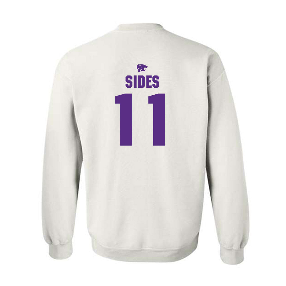 Kansas State - NCAA Women's Basketball : Taryn Sides - Crewneck Sweatshirt Sports Shersey
