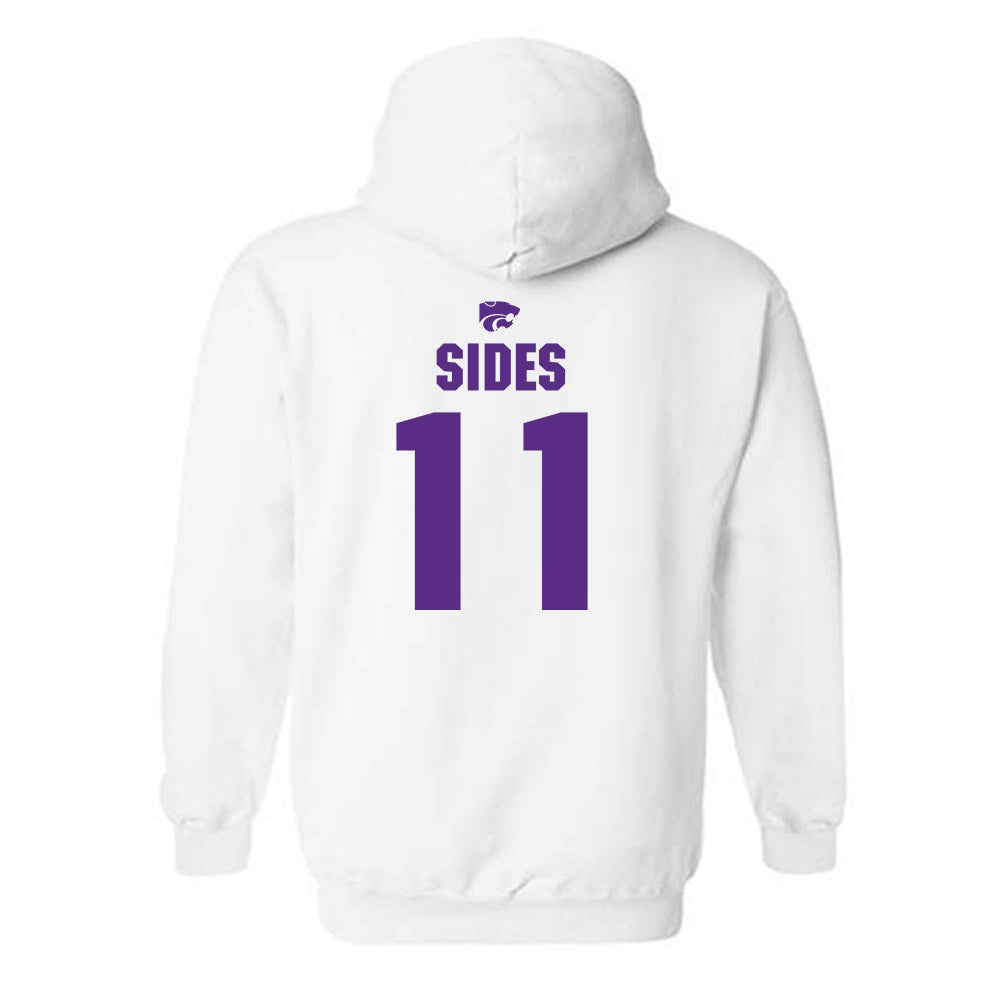 Kansas State - NCAA Women's Basketball : Taryn Sides - Hooded Sweatshirt Sports Shersey