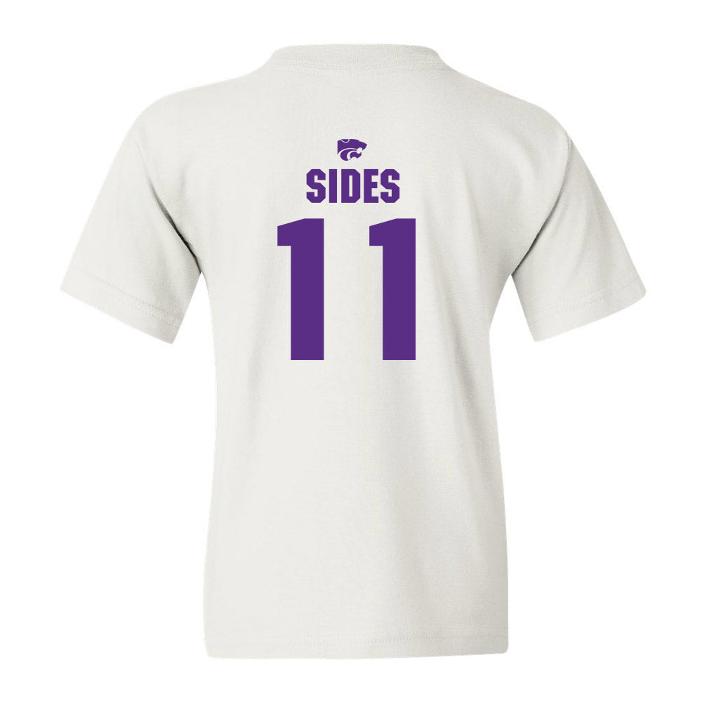 Kansas State - NCAA Women's Basketball : Taryn Sides - Youth T-Shirt Sports Shersey