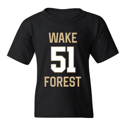 Wake Forest - NCAA Men's Basketball : Kevin Dunn - Youth T-Shirt Classic Shersey