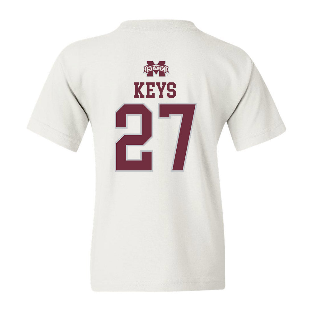 Mississippi State - NCAA Football : Chris Keys - Shersey Youth T-Shirt