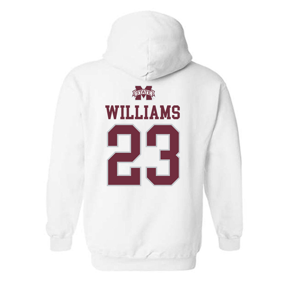 Mississippi State - NCAA Football : Trevion Williams - Shersey Hooded Sweatshirt