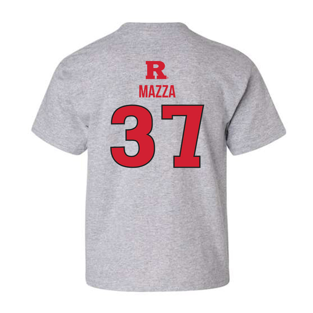 Rutgers - NCAA Baseball : Joe Mazza - Youth T-Shirt Sports Shersey