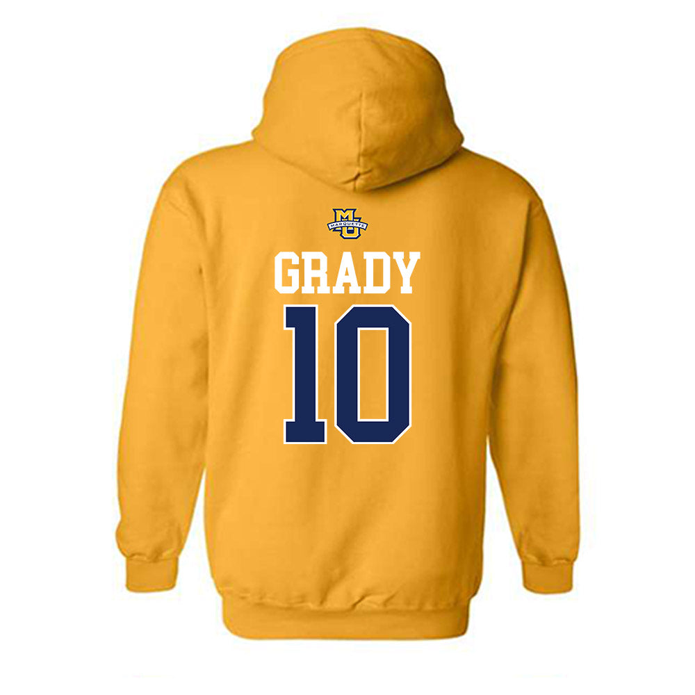 Marquette - NCAA Women's Lacrosse : Lauren Grady - Hooded Sweatshirt Classic Shersey