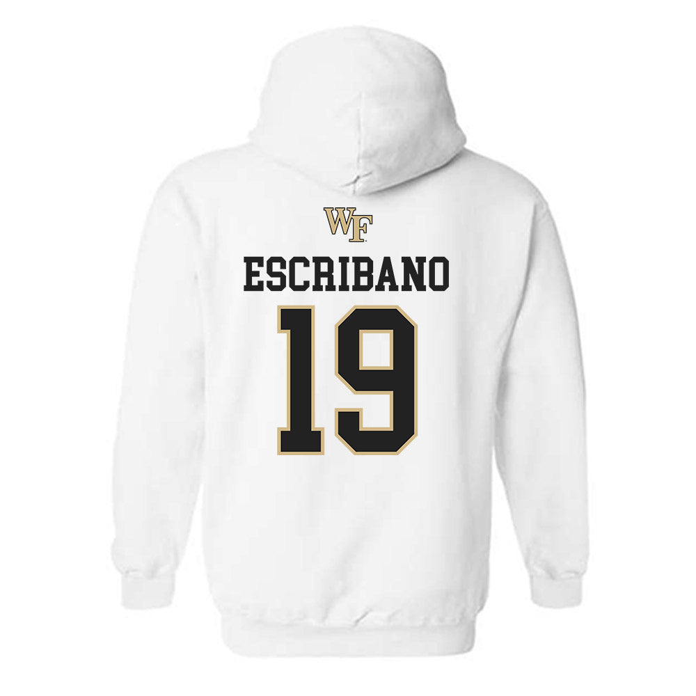 Wake Forest - NCAA Men's Soccer : Cristian Escribano Hooded Sweatshirt