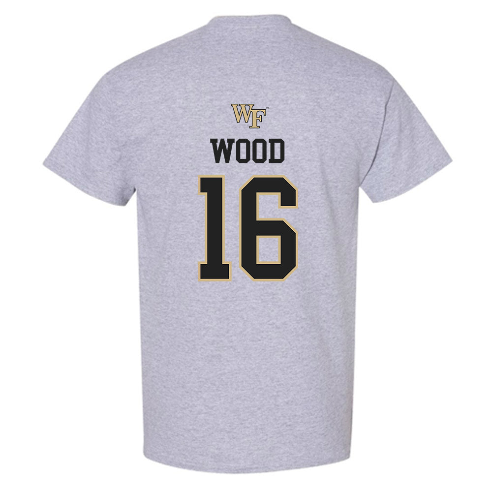 Wake Forest - NCAA Women's Soccer : Alex Wood Generic Shersey Short Sleeve T-Shirt