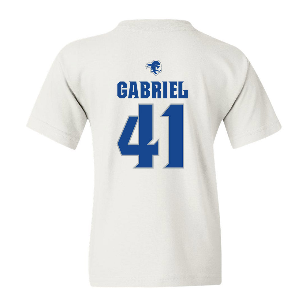 Seton Hall - NCAA Men's Basketball : David Gabriel - Youth T-Shirt Classic Shersey