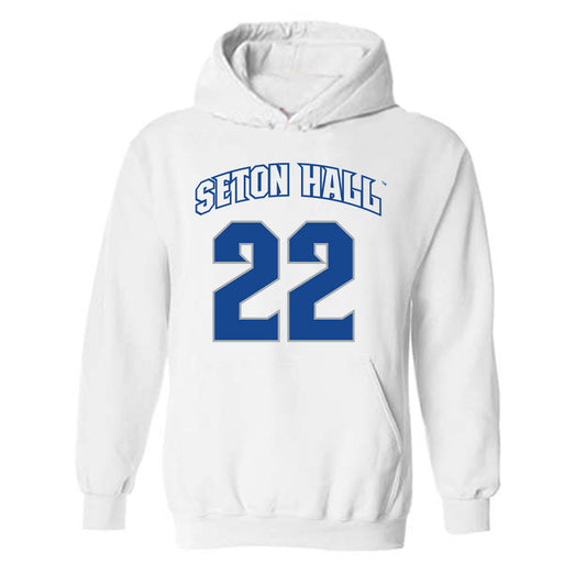 Seton Hall - NCAA Men's Basketball : Malachi Brown - Hooded Sweatshirt Classic Shersey