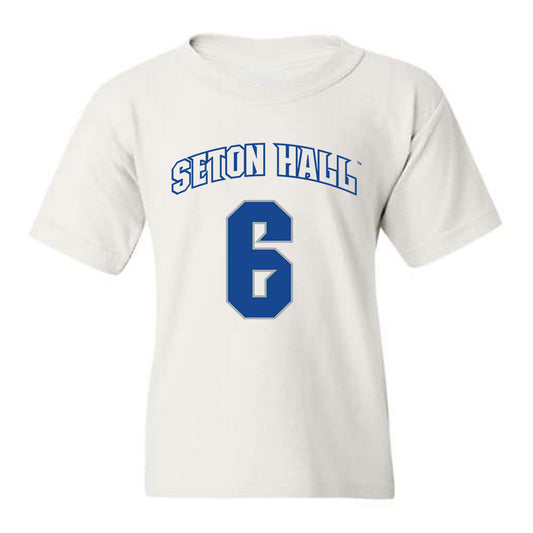 Seton Hall - NCAA Men's Basketball : David Tubek - Youth T-Shirt Classic Shersey