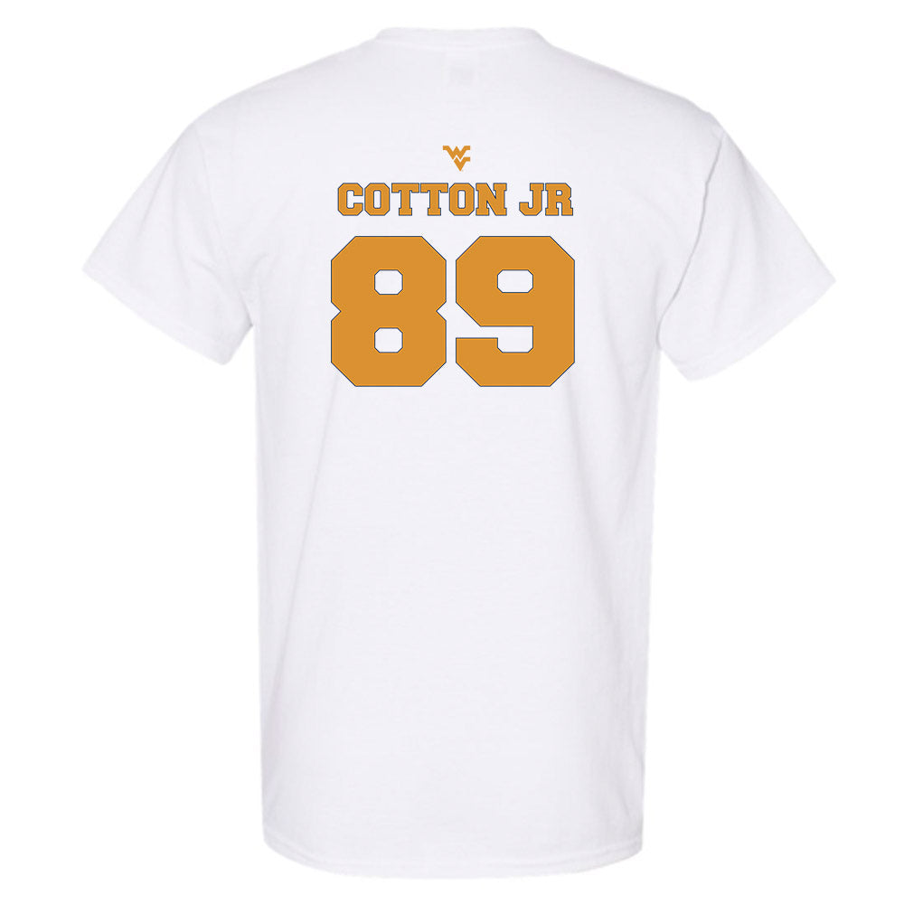 West Virginia - NCAA Football : Dj Cotton jr - Short Sleeve T-Shirt