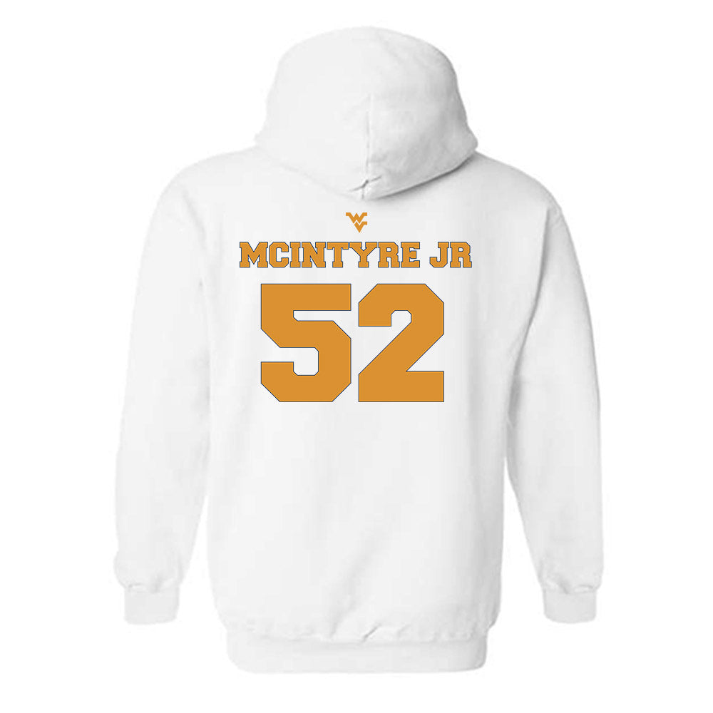 West Virginia - NCAA Football : Corey McIntyre Jr - Hooded Sweatshirt