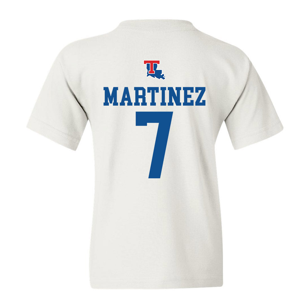 LA Tech - NCAA Softball : Mary Martinez - Youth T-Shirt Sports Shersey