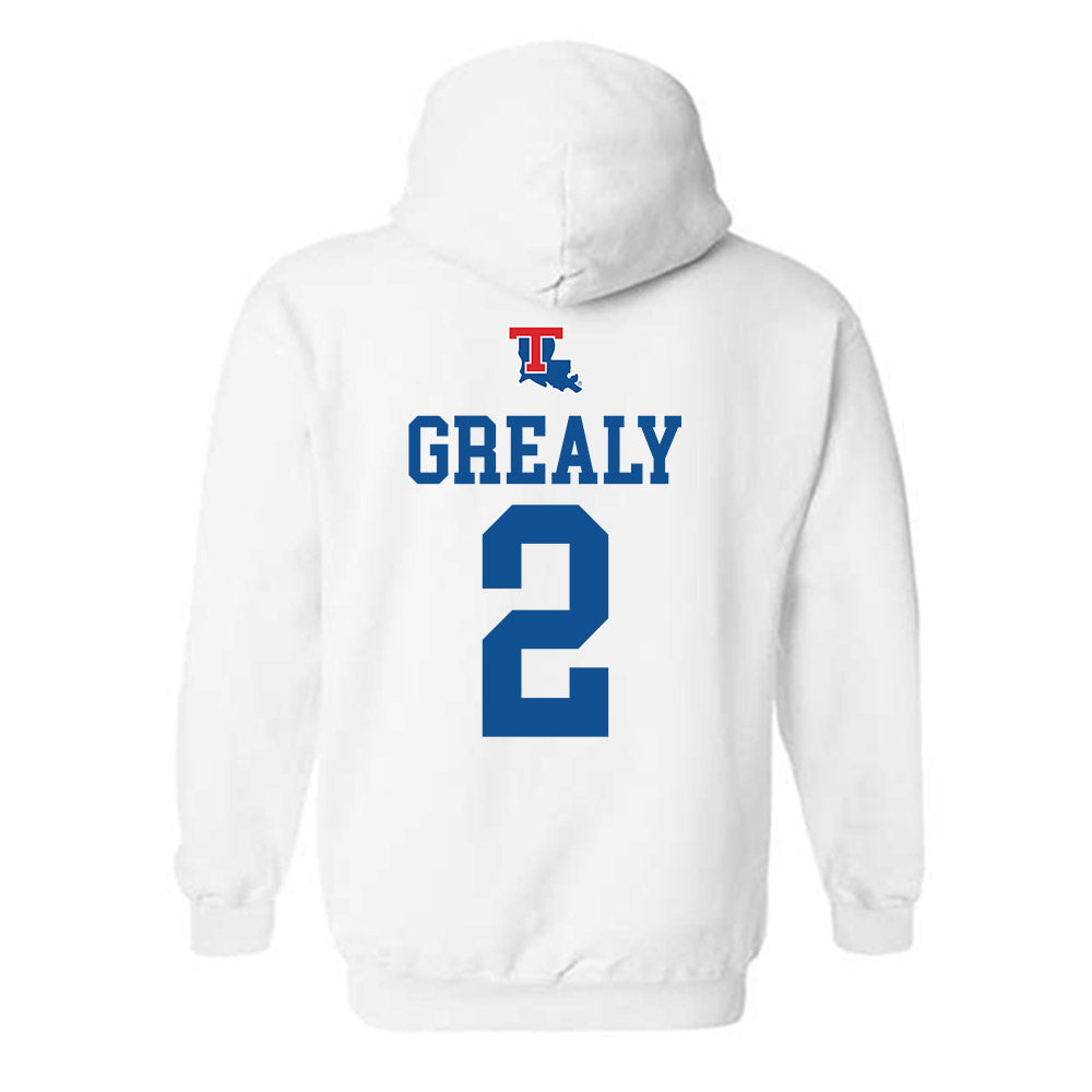 LA Tech - NCAA Softball : Kaylee Grealy - Hooded Sweatshirt Sports Shersey