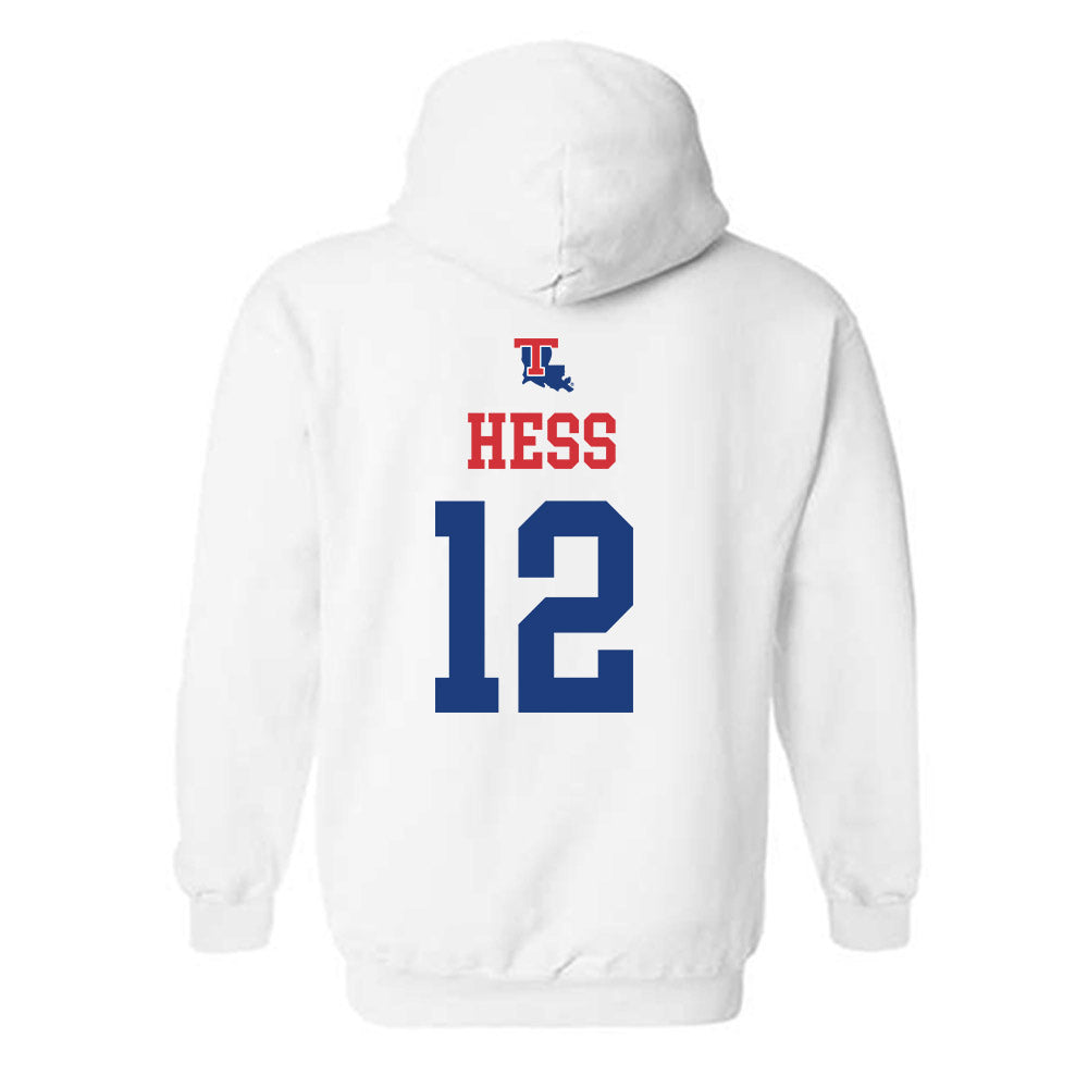 LA Tech - NCAA Softball : Gracee Hess - Hooded Sweatshirt Classic Shersey