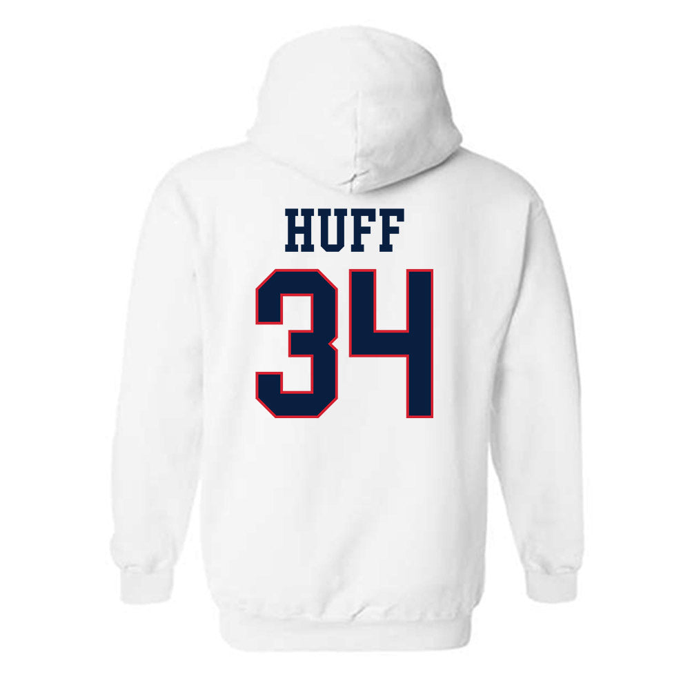 Gonzaga - NCAA Men's Basketball : Braden Huff - Hooded Sweatshirt Classic Shersey