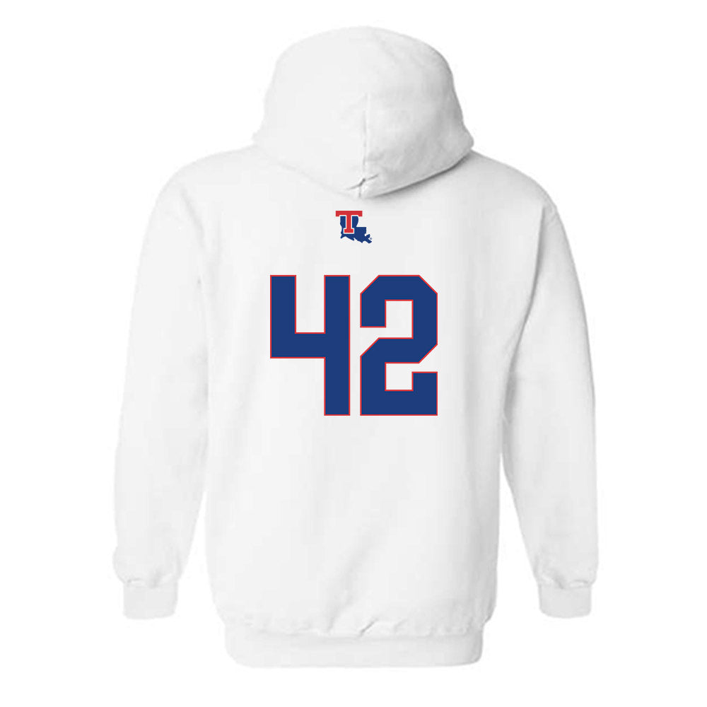 LA Tech - NCAA Softball : Ella Wright - Hooded Sweatshirt Classic Shersey