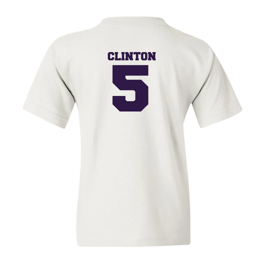 Kansas State - NCAA Women's Volleyball : Aniya Clinton - Youth T-Shirt Sports Shersey