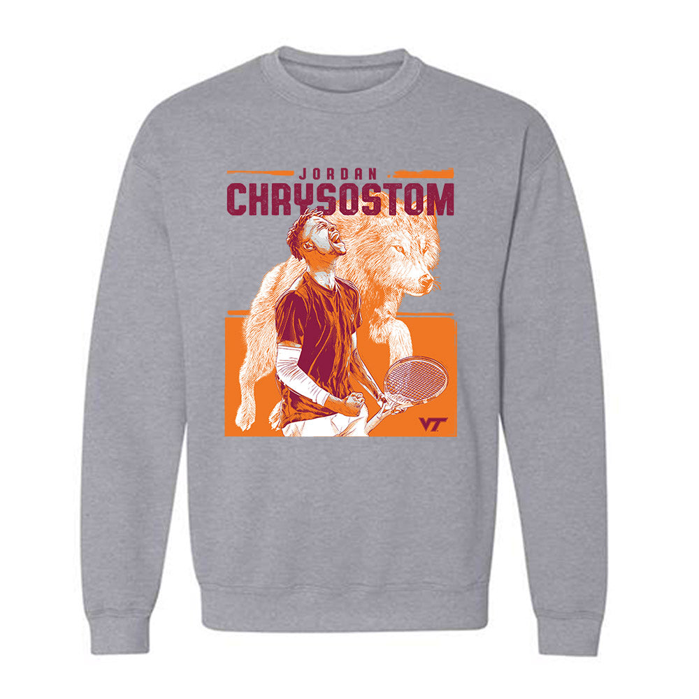 Virginia Tech - NCAA Men's Tennis : Jordan Chrysostom Sweatshirt