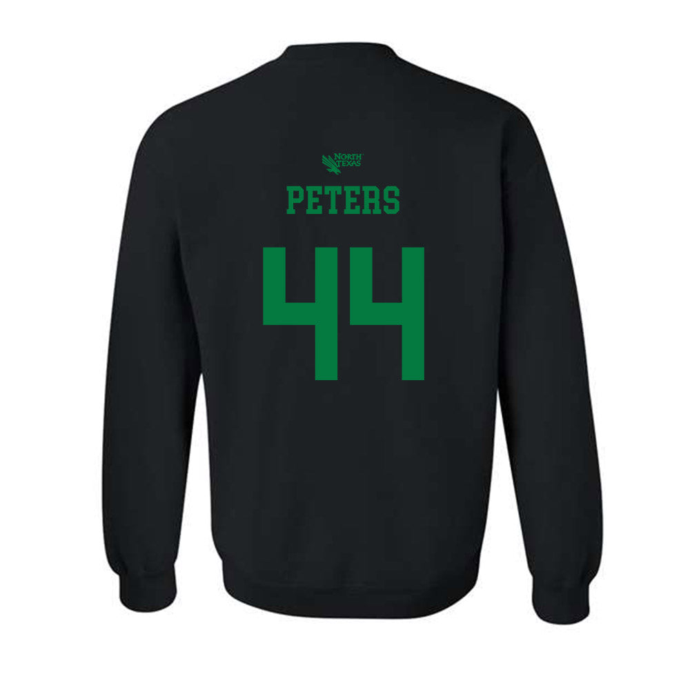 North Texas - NCAA Softball : Ashley Peters - Crewneck Sweatshirt Classic Shersey