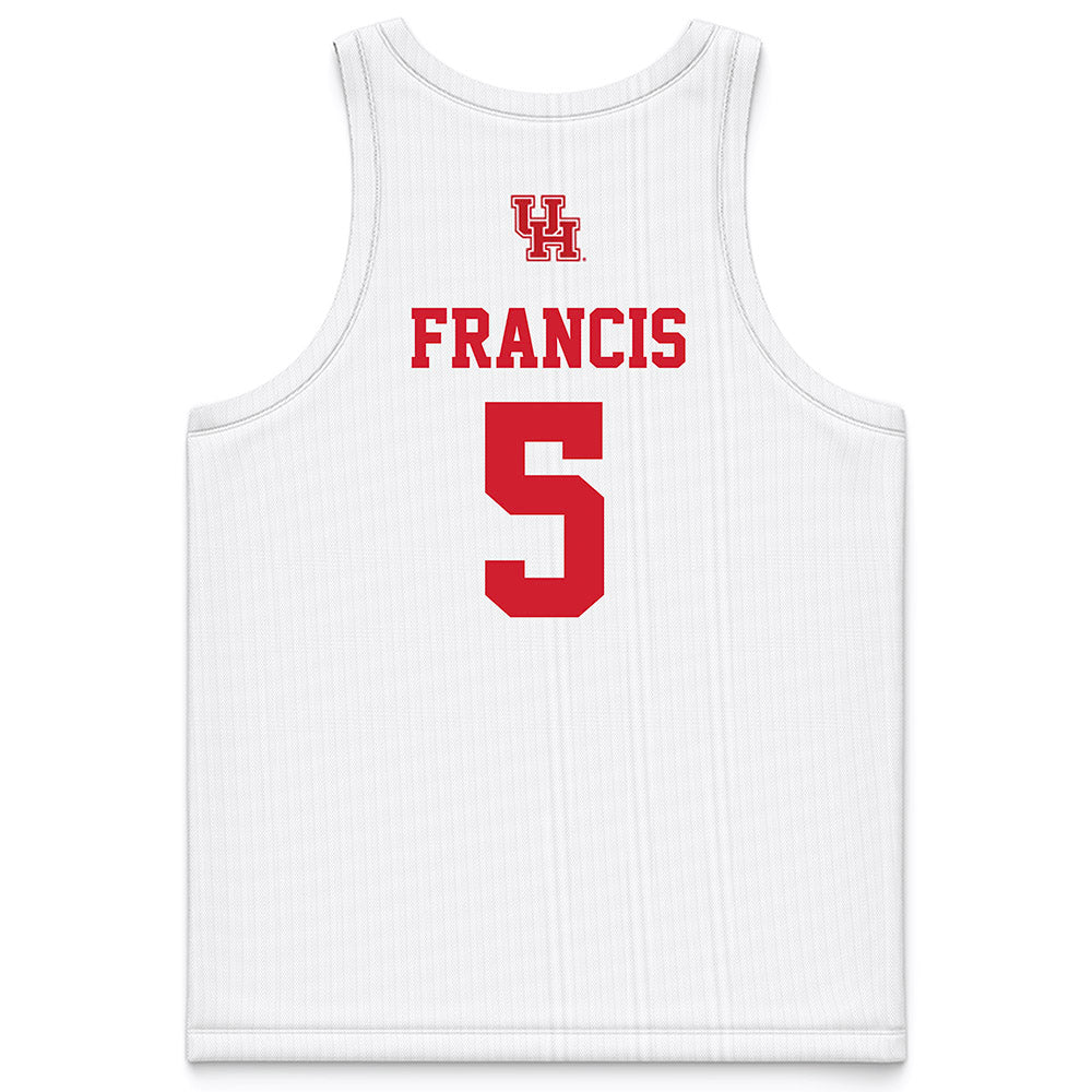 Houston - NCAA Men's Basketball : Ja'Vier Francis - Basketball Jersey