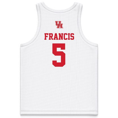Houston - NCAA Men's Basketball : Ja'Vier Francis - Basketball Jersey