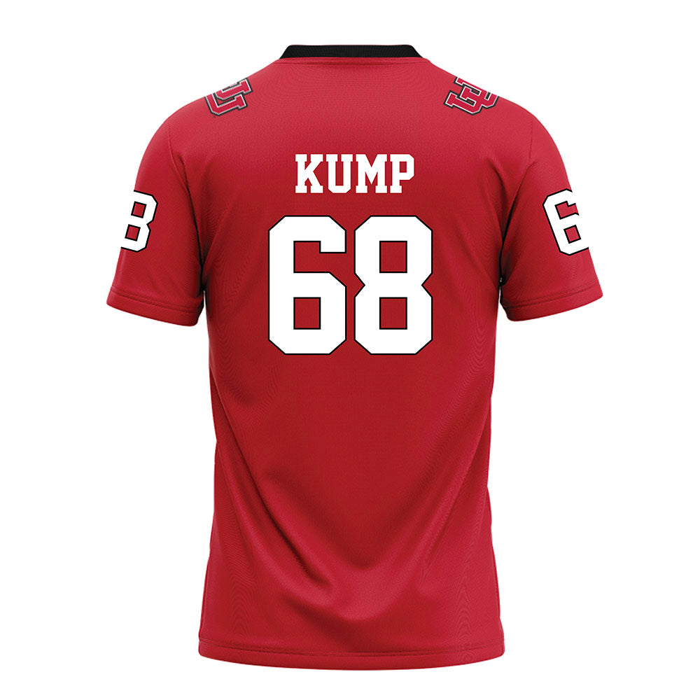 Utah - NCAA Football : Jaren Kump - Red Jersey