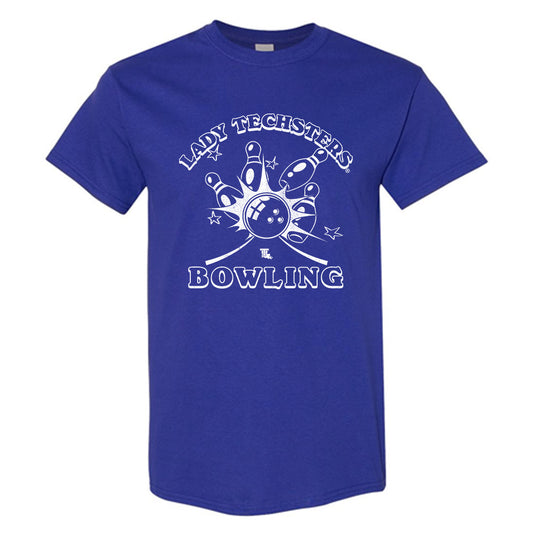 LA Tech - NCAA Women's Bowling : Patricia Rosales T-Shirt