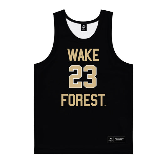 Wake Forest - NCAA Men's Basketball : Hunter Sallis -  Basketball Jersey