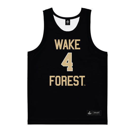 Wake Forest - NCAA Women's Basketball : Aliah McWhorter Black Jersey