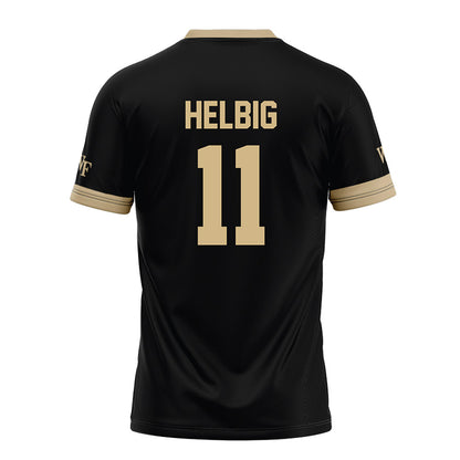 Wake Forest - NCAA Football : Nick Helbig - Black Jersey