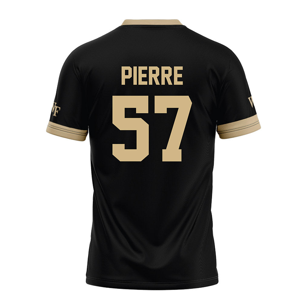 Wake Forest - NCAA Football : Sebastien Pierre Black Jersey