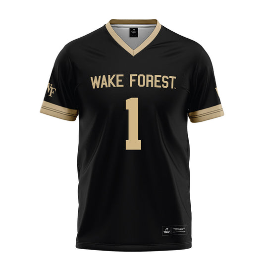 Wake Forest - NCAA Football : Caelen Carson - Black Jersey