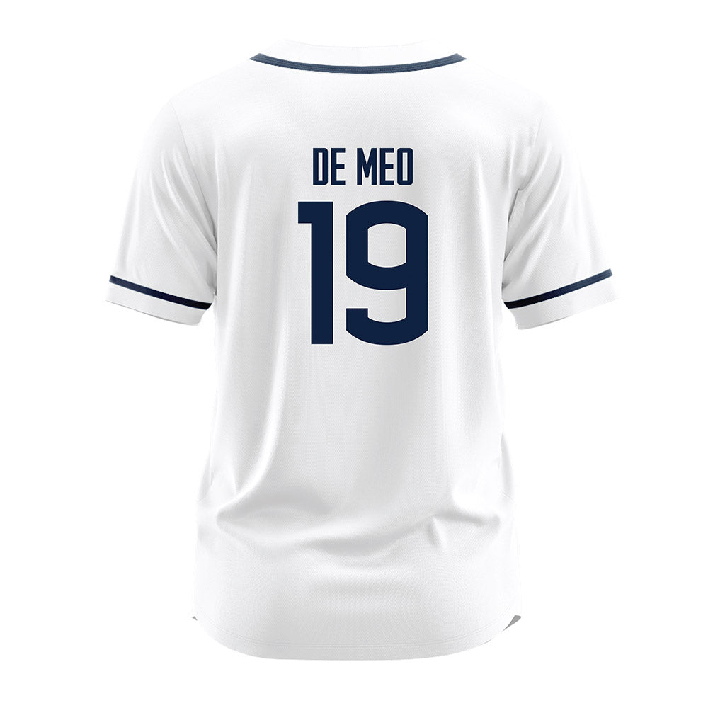 UConn - NCAA Softball : Caylee De Meo - Baseball Jersey White