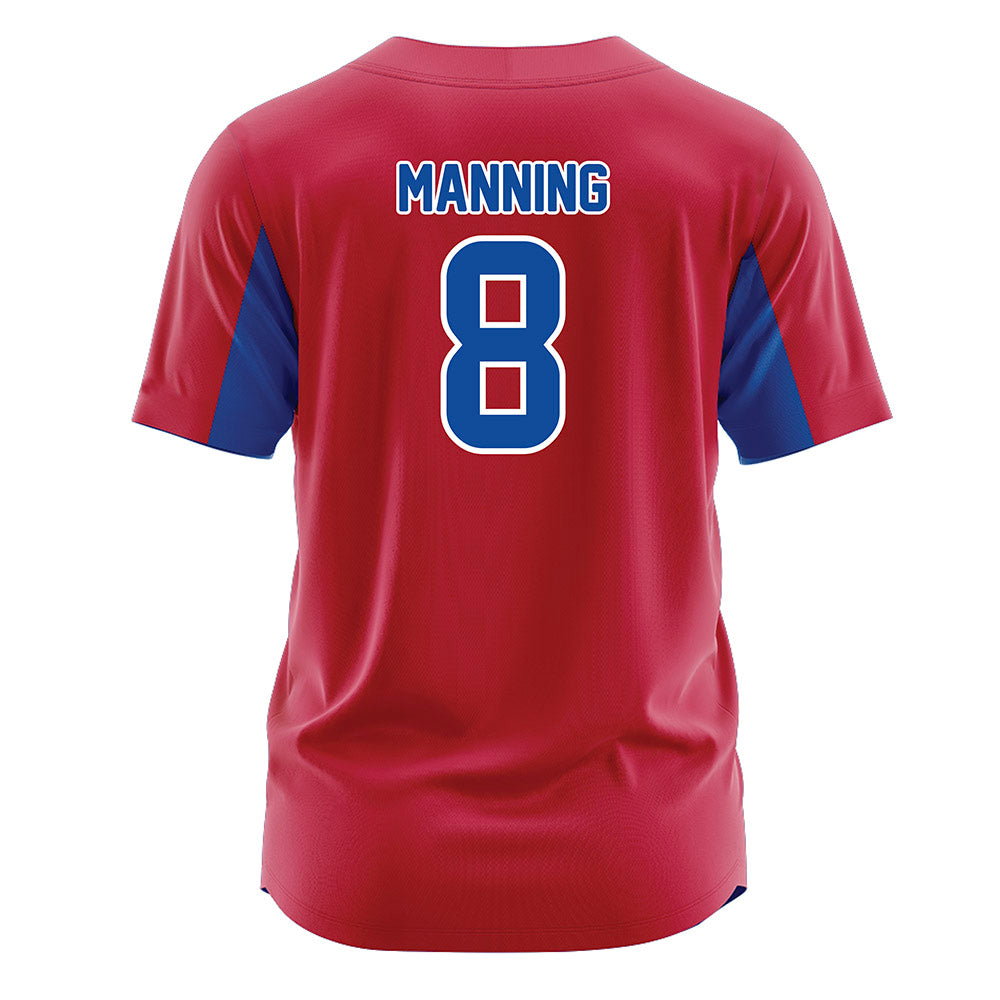 LA Tech - NCAA Softball : Jordyn Manning - Baseball Jersey