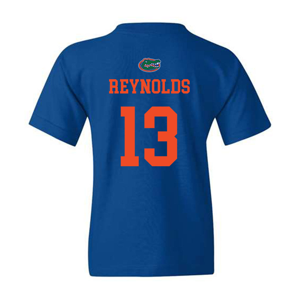 Florida - NCAA Women's Basketball : Laila Reynolds - Youth T-Shirt Classic Shersey