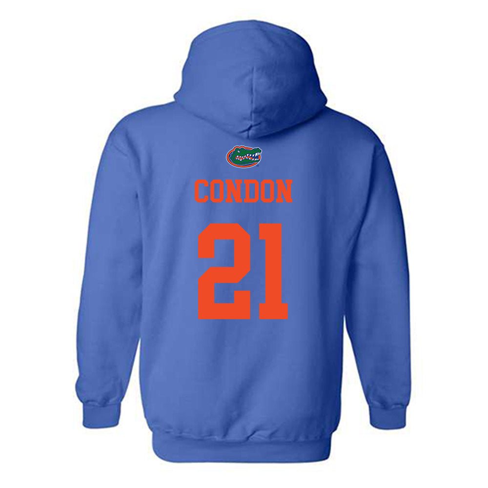 Florida - NCAA Men's Basketball : Alex Condon - Hooded Sweatshirt Classic Shersey
